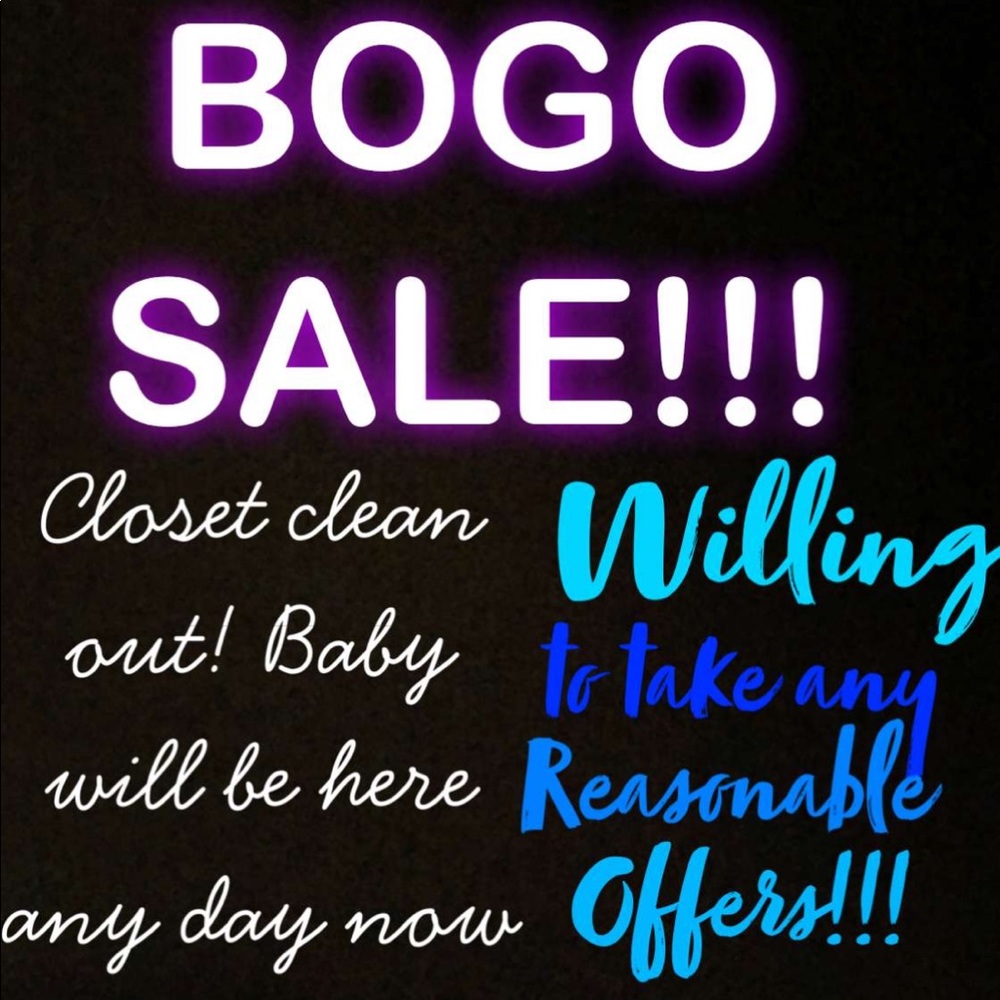 BOGO Sale before baby gets here!